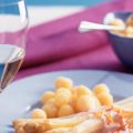 Asperges in oranjesaus