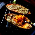 Zoete Aardappel met Tahin-botersaus