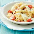 Pastaschotel met asperges en ham