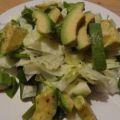Maaltijdsalade met appel en avocado