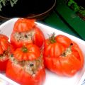 Gevulde tomaten met gehakt