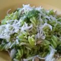 Pasta met spinazie-walnoot pesto