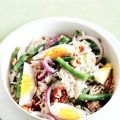 Rijstsalade met tonijn