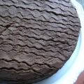 Drie-lagen chocolade cake