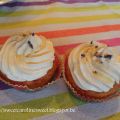 Vegan lavendelcupcakes met vanillecrème