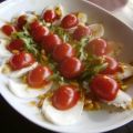 Insalata caprese met rucola