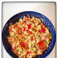 Quinoa Couscous salade met kikkererwten,[...]