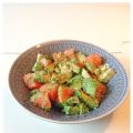 Lunch: salade van zalm & avocado
