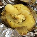 Gepofte aardappel