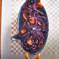 Rodekool met tutti frutti