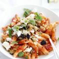 Pasta met aubergines