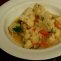 Pittige Thaise bloemkoolcurry