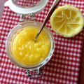 Homemade lemon curd