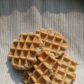Waffeltjes van cottage cheese