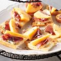 Crostini met Ham, Meloen en Gorgonzola