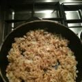 Gebakken rosti met schnitzel