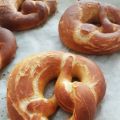Laugenbrezeln zonder handschoenen