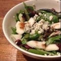 Salade met peer en gorgonzola