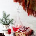 Citroen Cranberry Cake met Citroenglazuur