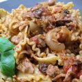 Siciliaanse pasta met tonijn