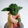 Yoda Sculpted in sugar