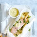 Asperge-zalmpakketje
