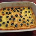 Amarenen-kersen clafoutis