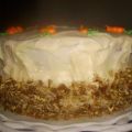Wortel- en amandel cake