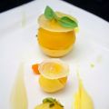 Limoenbol, mandarijn, krokant Napoleon,[...]