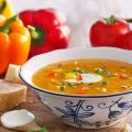 Paprika/tomaten soep