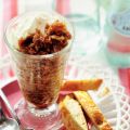 Hazelnootcantuccini met koffiegranita