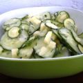 Courgette - Komkommer - Salade