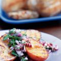 Geroosterde aardappelen met koriandersalsa