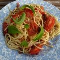 Spaghetti met zongedroogde tomaat