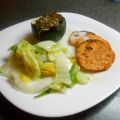 Bolcourgette met marsalagehakt en kokossaus