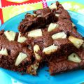 Chocolade-kokoscake met ananas