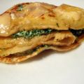 Speltpannenkoeken met spinazie en ricotta