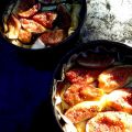 Bladerdeegtaartjes met Camembert en Vijgen