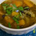 Black bean pumpkin soup – zwarte bonen pompoen[...]