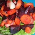 Pittige salade van geroosterde rode biet en[...]