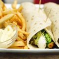 Shoarmawraps met frites