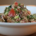 Salade van quinoa, tomaat en gegrild[...]