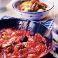 Mosselen in paprikasaus met couscous
