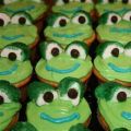 Kikker cupcakes