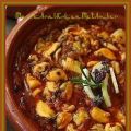 Tajine van mosselen in chermoulasaus