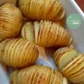 Foodblogswap november - Hasselback aardappelen