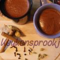 Masala-chocolademelk warm