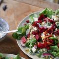 Salade met rode biet