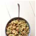 Risotto met spinazie & zongedroogde tomaatjes