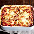Italiaanse aubergine/mozarellaovenschotel